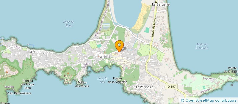 localisation de l'entreprise MONSIEUR LAURENT LEFEBVRE à HYERES