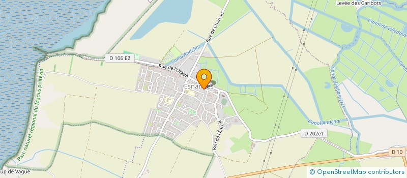 localisation de l'entreprise MONSIEUR LAURENT LEFEBVRE  ESNANDES