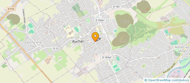 localisation de l'entreprise MONSIEUR LAURENT LEFELLE à AUCHEL