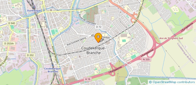 localisation de l'entreprise MONSIEUR LAURENT LEFEVRE à COUDEKERQUE-BRANCHE