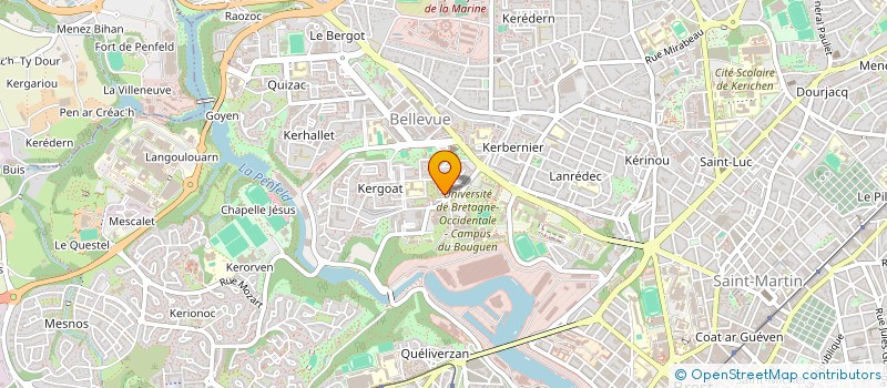 localisation de l'entreprise MONSIEUR LAURENT LEGAUD à BREST