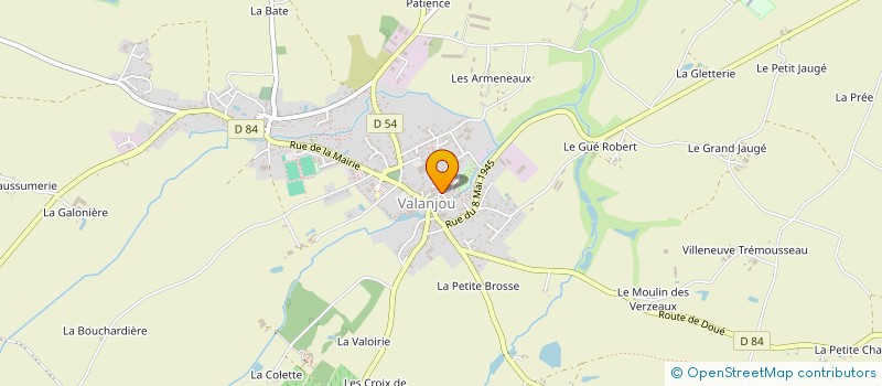 localisation de l'entreprise MONSIEUR LAURENT LEGAY à CHEMILLE-EN-ANJOU