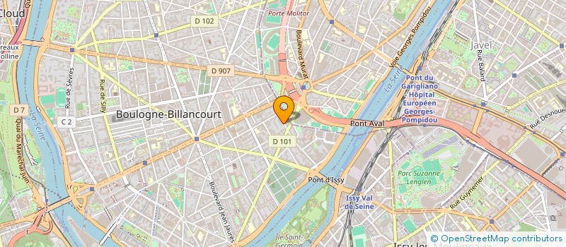 localisation de l'entreprise MONSIEUR LAURENT LEGRAND à BOULOGNE-BILLANCOURT