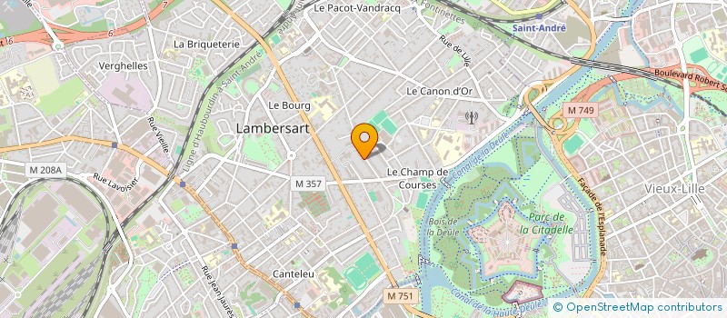 localisation de l'entreprise MONSIEUR LAURENT LEIGNEL à LAMBERSART