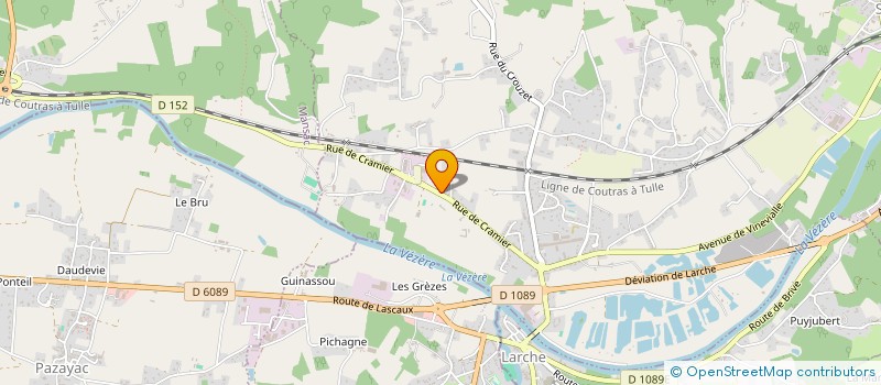 localisation de l'entreprise MONSIEUR LAURENT LEITE DE MAGALHAES  SAINT-PANTALEON-DE-LARCHE