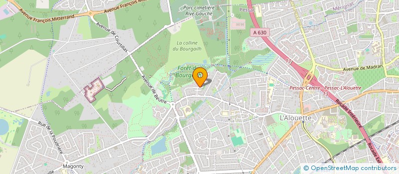 localisation de l'entreprise MONSIEUR LAURENT LEIZCANO  PESSAC