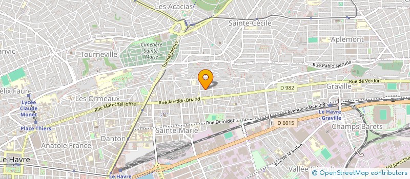 localisation de l'entreprise MONSIEUR LAURENT LEMAIRE  LE HAVRE