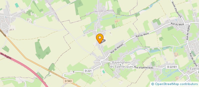 localisation de l'entreprise MONSIEUR LAURENT LEMAIRE  BAYENGHEM-LES-EPERLECQUES