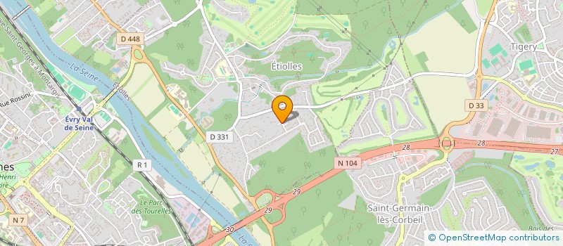 localisation de l'entreprise MONSIEUR LAURENT LEMAITRE  ETIOLLES