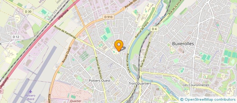 localisation de l'entreprise MONSIEUR LAURENT LEMAY à POITIERS