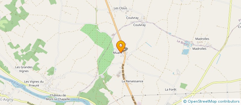 localisation de l'entreprise MONSIEUR LAURENT LEMERLE à POULIGNY-SAINT-PIERRE