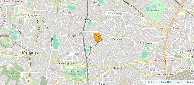 localisation de l'entreprise MONSIEUR LAURENT LEMEUR à BORDEAUX