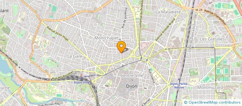 localisation de l'entreprise MONSIEUR LAURENT LENOIR à DIJON