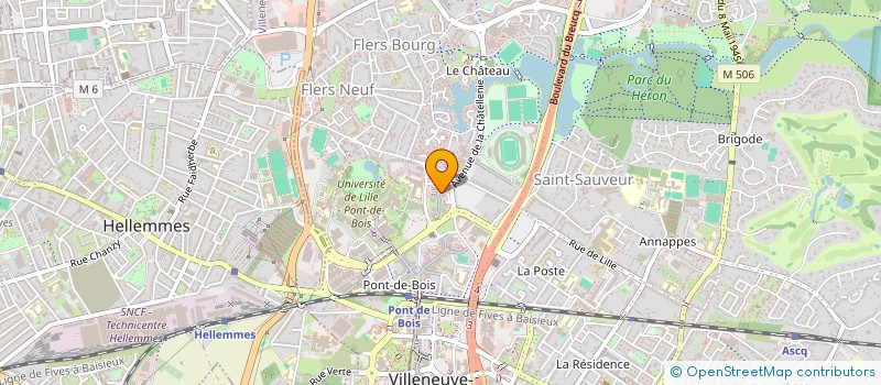 localisation de l'entreprise MONSIEUR LAURENT LEON MOSZKOWICZ à VILLENEUVE-D'ASCQ