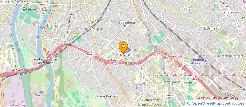 localisation de l'entreprise MONSIEUR LAURENT LEONESI  TOULOUSE