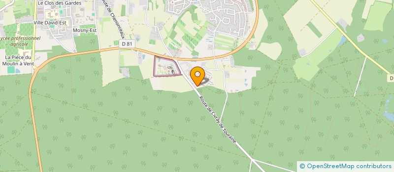 localisation de l'entreprise MONSIEUR LAURENT LEPETIT  AMBOISE