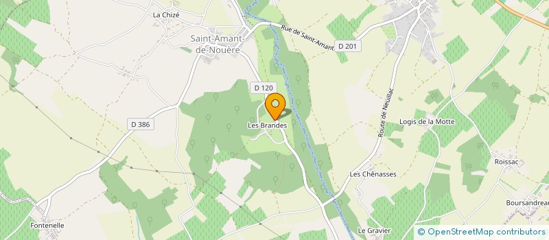localisation de l'entreprise MONSIEUR LAURENT LEPINOUX à SAINT-AMANT-DE-NOUERE