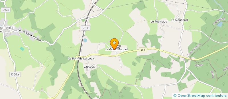 localisation de l'entreprise MONSIEUR LAURENT LEPISSIER  FROMENTAL