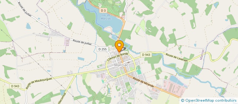 localisation de l'entreprise MONSIEUR LAURENT LEPLEUX  MARCIAC