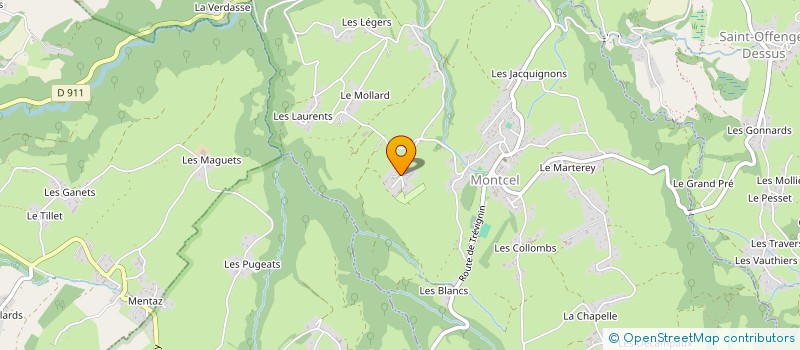 localisation de l'entreprise MONSIEUR LAURENT LEREBOULET à LE MONTCEL