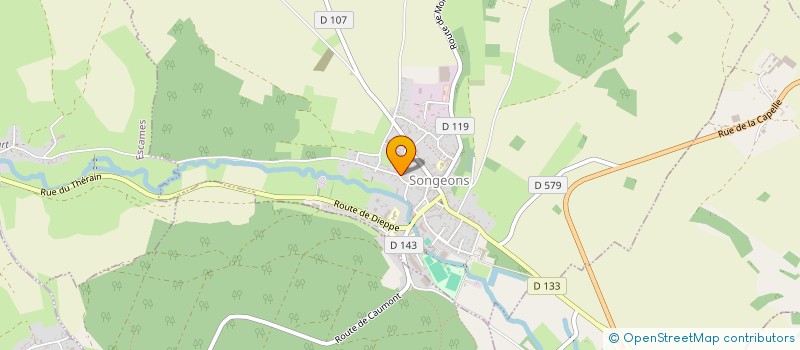 localisation de l'entreprise MONSIEUR LAURENT LEROUX  HECOURT