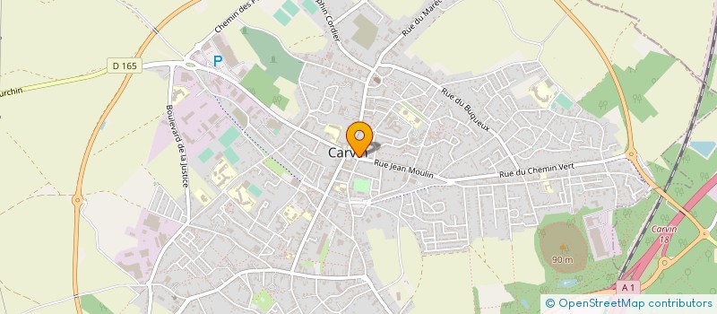 localisation de l'entreprise MONSIEUR LAURENT LESAFFRE  CARVIN