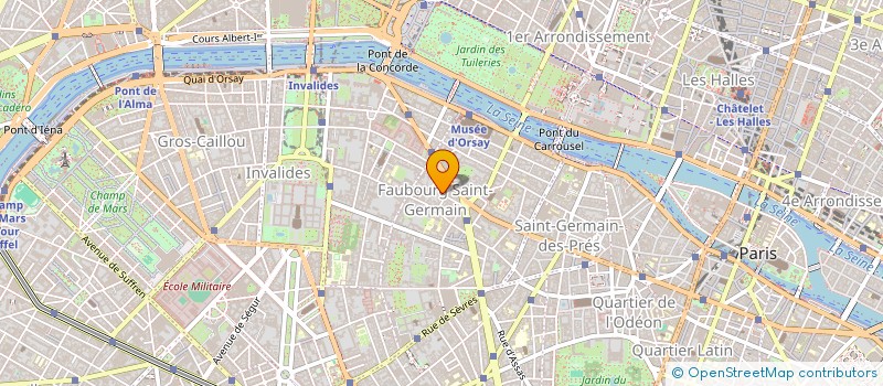 localisation de l'entreprise MONSIEUR LAURENT LESAGE à PARIS