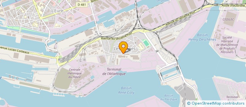 localisation de l'entreprise MONSIEUR LAURENT LESAUVAGE à LE HAVRE