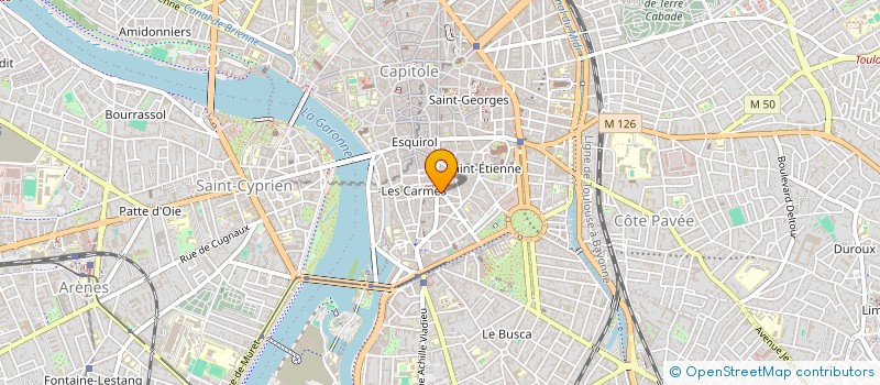 localisation de l'entreprise MONSIEUR LAURENT LESGOURGUES à TOULOUSE