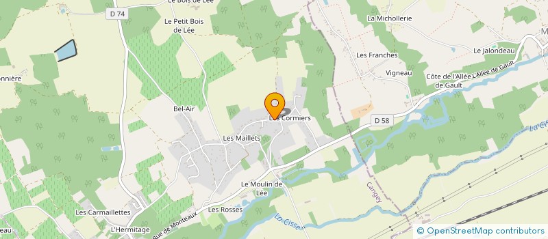 localisation de l'entreprise MONSIEUR LAURENT LESPAGNOL  CANGEY