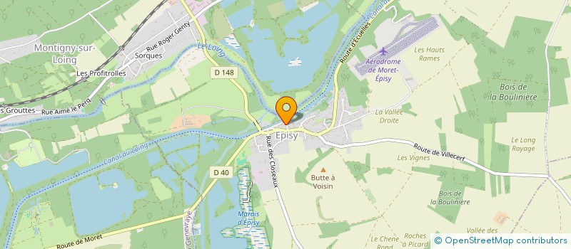 localisation de l'entreprise MONSIEUR LAURENT LESSORT  MORET-LOING-ET-ORVANNE