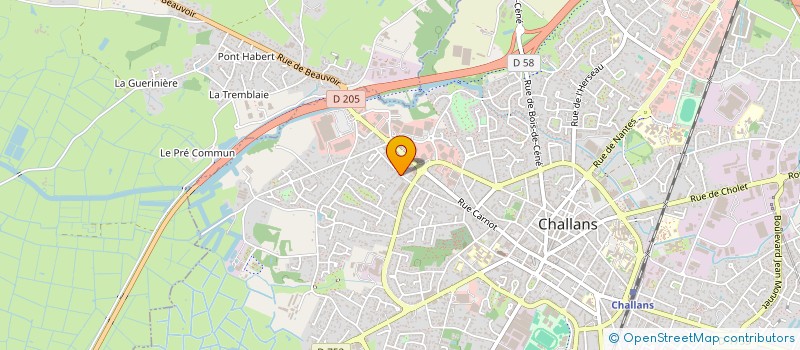 localisation de l'entreprise MONSIEUR LAURENT LESZCZYNSKI à CHALLANS