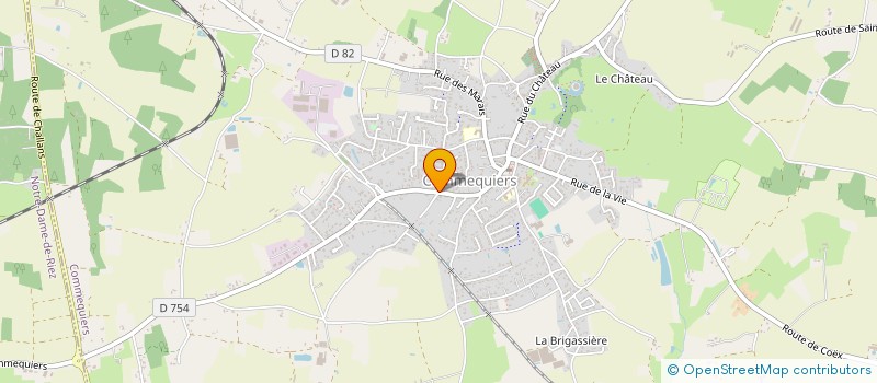 localisation de l'entreprise MONSIEUR LAURENT LETARD à COMMEQUIERS