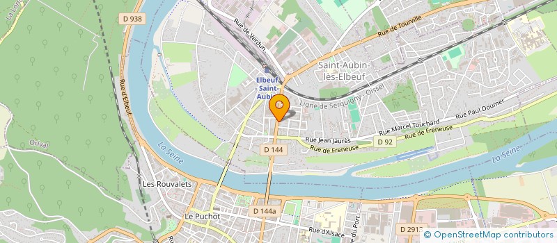 localisation de l'entreprise MONSIEUR LAURENT LETELLIER  CAUDEBEC-LES-ELBEUF