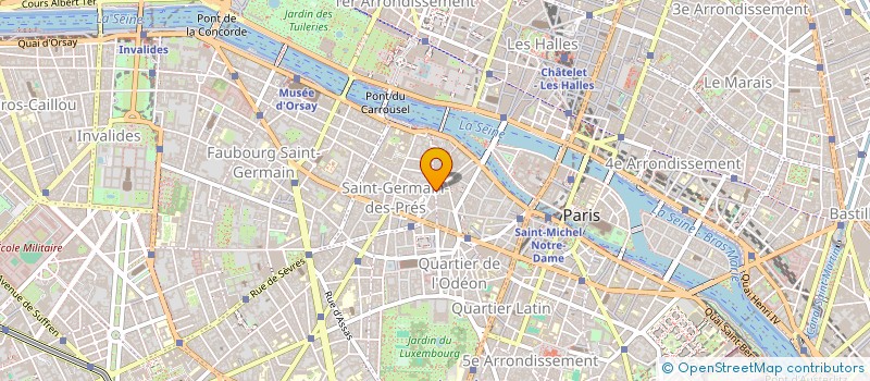 localisation de l'entreprise MONSIEUR LAURENT LETTREE  PARIS