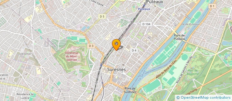localisation de l'entreprise MONSIEUR LAURENT LEVASSEUR à SURESNES
