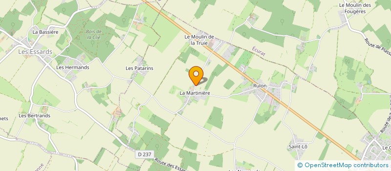 localisation de l'entreprise MONSIEUR LAURENT LEVECQ à SAINT-GEORGES-DES-COTEAUX