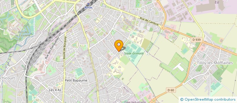 localisation de l'entreprise MONSIEUR LAURENT LEVEL à ARRAS