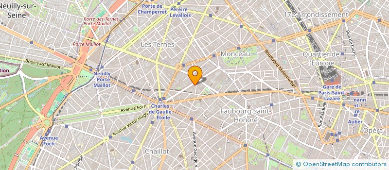 localisation de l'entreprise MONSIEUR LAURENT LEVY  PARIS