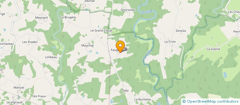 localisation de l'entreprise MONSIEUR LAURENT LEYMONIE  SAINT-ROMAIN-ET-SAINT-CLEMENT