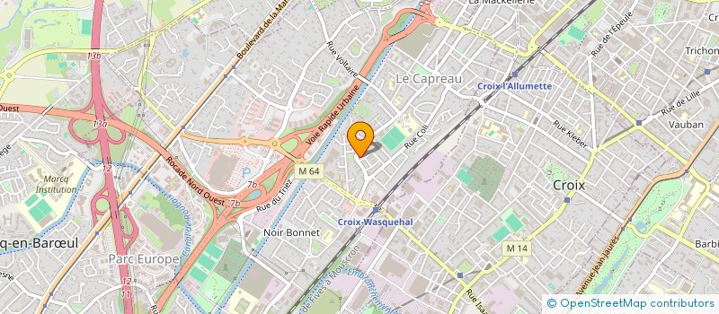 localisation de l'entreprise MONSIEUR LAURENT LEYS  WASQUEHAL