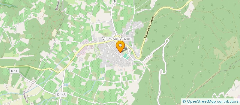 localisation de l'entreprise MONSIEUR LAURENT LEYVA  VILLES-SUR-AUZON