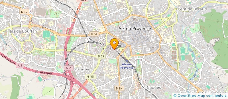 localisation de l'entreprise MONSIEUR LAURENT LI à AIX-EN-PROVENCE