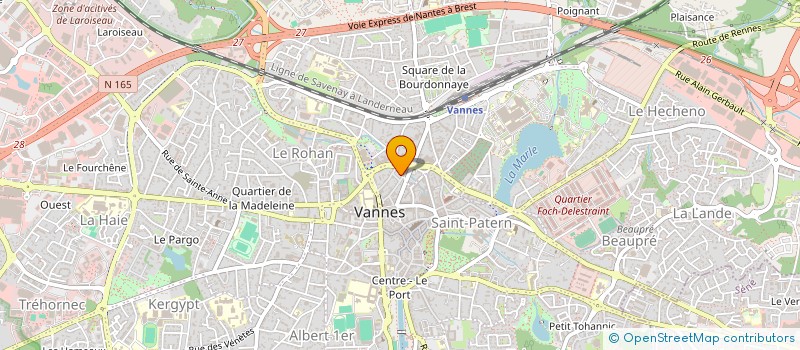 localisation de l'entreprise MONSIEUR LAURENT LIAUD à VANNES