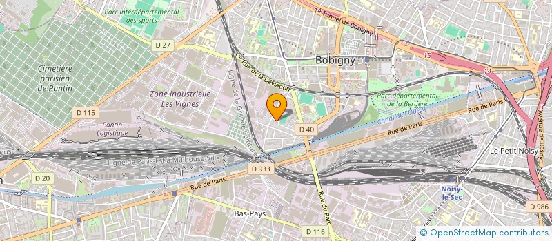 localisation de l'entreprise MONSIEUR LAURENT LIEBENGUETH à BOBIGNY