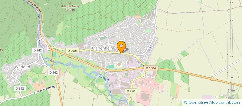 localisation de l'entreprise MONSIEUR LAURENT LIENHARDT  KIRCHHEIM