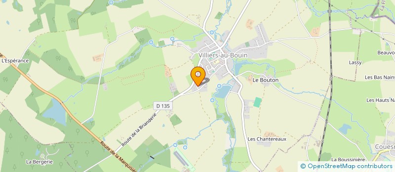 localisation de l'entreprise MONSIEUR LAURENT LIGEARD  VILLIERS-AU-BOUIN