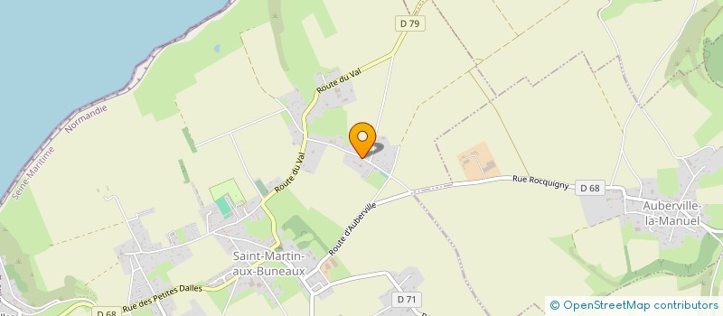 localisation de l'entreprise MONSIEUR LAURENT LILA  SAINT-MARTIN-AUX-BUNEAUX