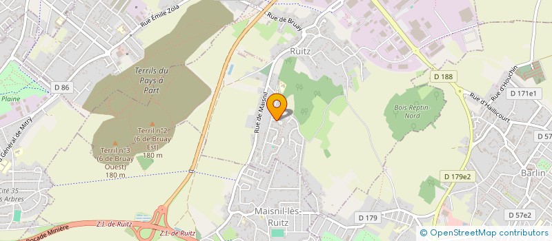 localisation de l'entreprise MONSIEUR LAURENT LIOTARD à BEUGIN