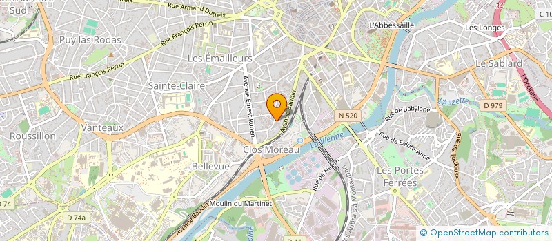 localisation de l'entreprise MONSIEUR LAURENT LIOZON à LIMOGES